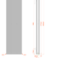 Vertical Aluminium Radiator 1800 x 305mm – Anthracite Grey Double Panel – Model Diva 