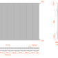 Horizontal Aluminium Radiator 600 x 1022mm – Anthracite Grey Double Panel – Model Diva 