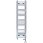 Dual Fuel 350 x 1200mm Straight Chrome  Heated Towel Rail Radiator- (incl. Valves + Electric Heating Kit) 