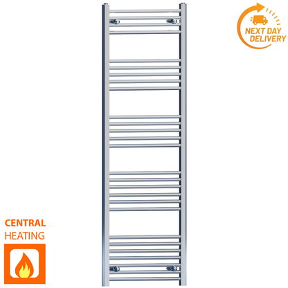  Radiateur sèche-serviettes plat chromé de 550 mm de large et 1600 mm de haut 