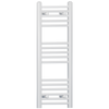 Radiateur sèche-serviettes plat blanc de 300 mm de large et 900 mm de haut