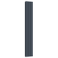 Vertical Aluminium Radiator 1800 x 305mm – Anthracite Grey Double Panel – Model Lena 