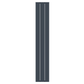 Vertical Aluminium Radiator 1800 x 305mm – Anthracite Grey Double Panel – Model Lena 