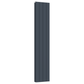 Vertical Aluminium Radiator 1800 x 407mm – Anthracite Grey Double Panel – Model Lena 