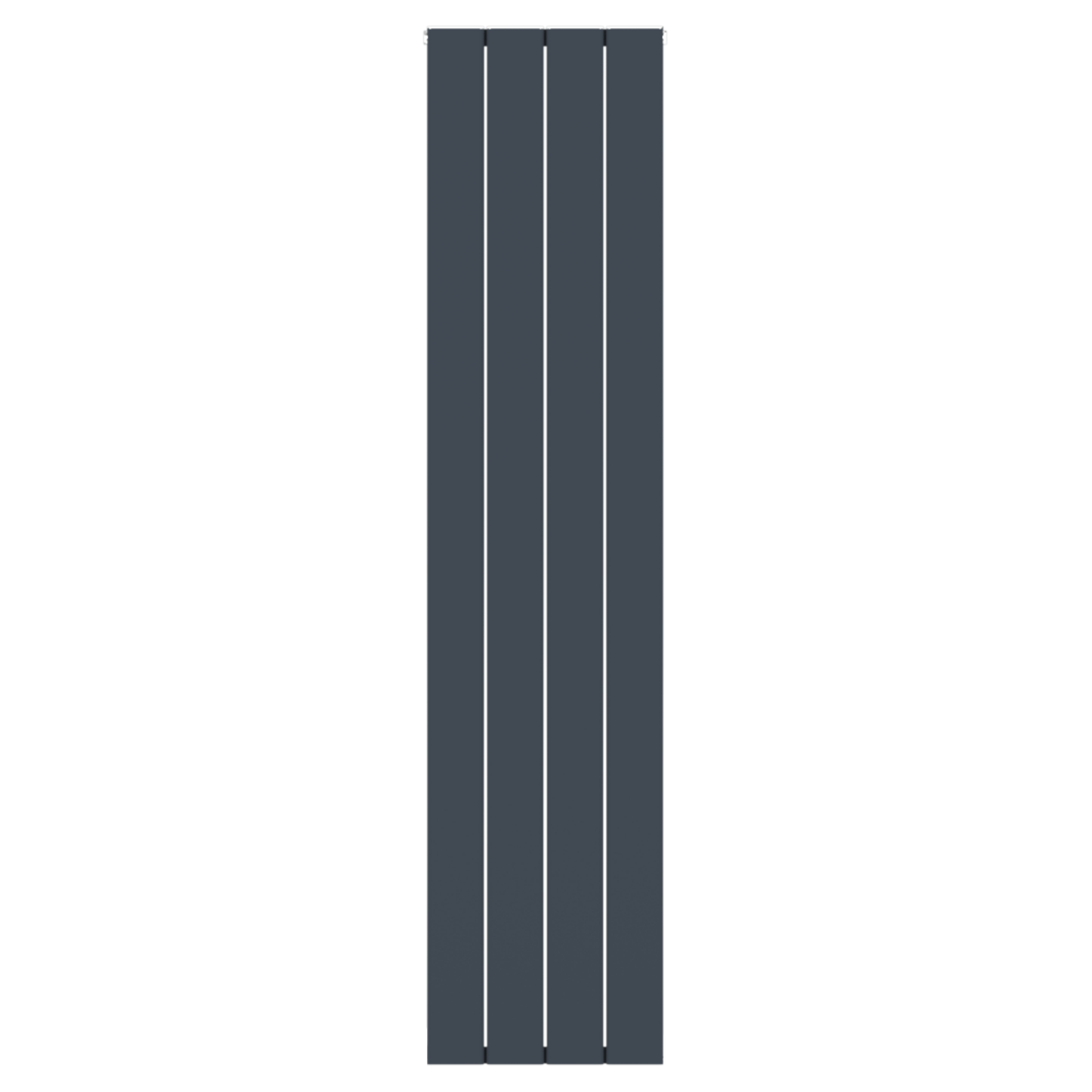  Vertical Aluminium Radiator 1800 x 407mm – Anthracite Grey Double Panel – Model Lena