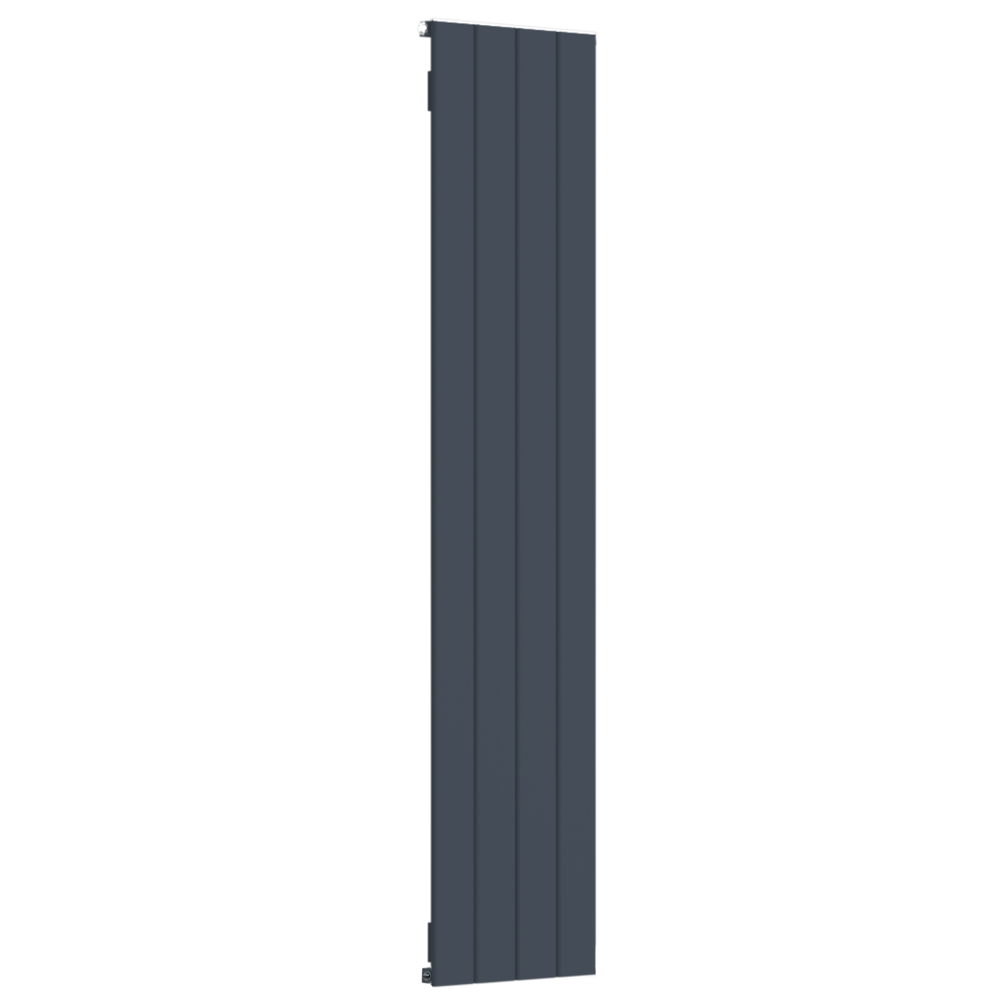  Vertical Aluminium Radiator 1800 x 407mm – Anthracite Grey Single Panel – Model Lena