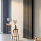 Vertical Aluminium Radiator 1800 x 305mm – Anthracite Grey Double Panel – Model Lena 