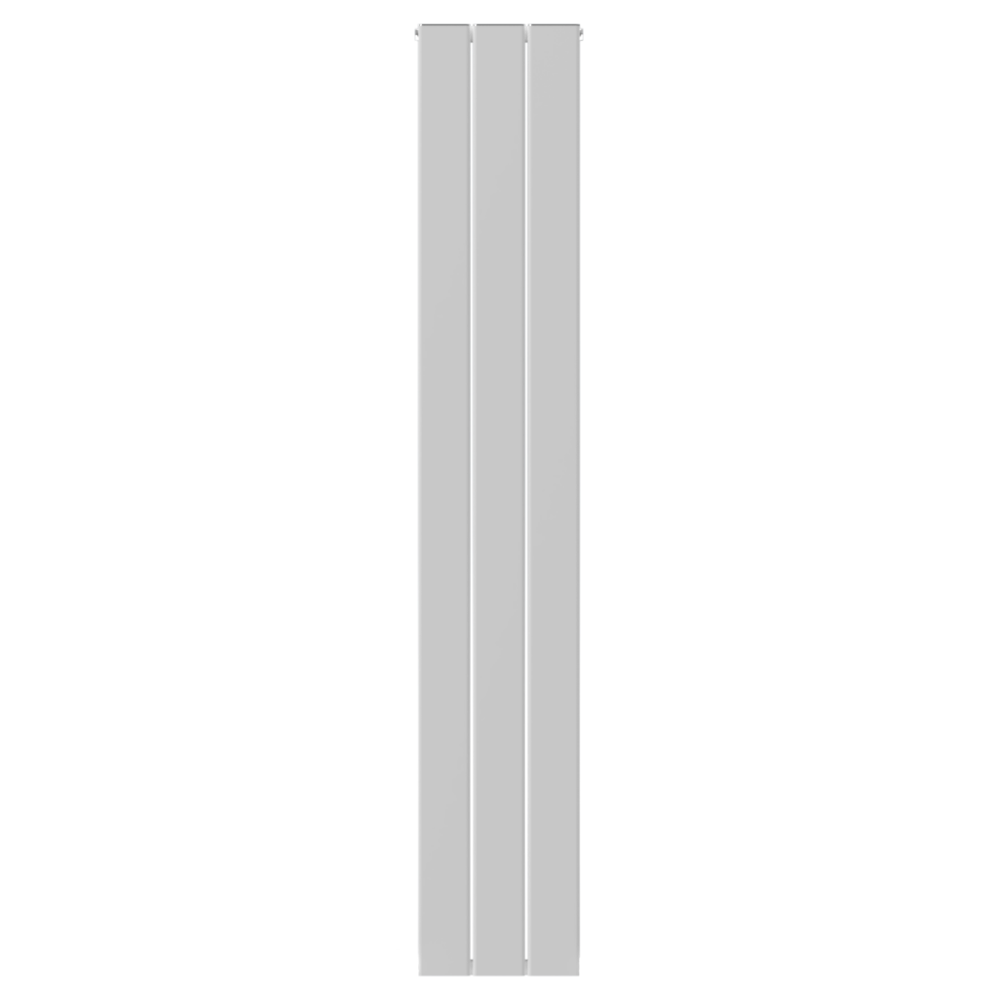  Vertical Aluminium Radiator 1800 x 305mm – White Double Panel – Model Lena