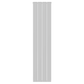Vertical Aluminium Radiator 1800 x 407mm – White Double Panel – Model Lena 