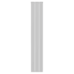 Vertical Aluminium Radiator 1800 x 305mm – White Single Panel – Model Lena 