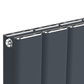Vertical Aluminium Radiator 1800 x 305mm – Anthracite Grey Double Panel – Model Mira 