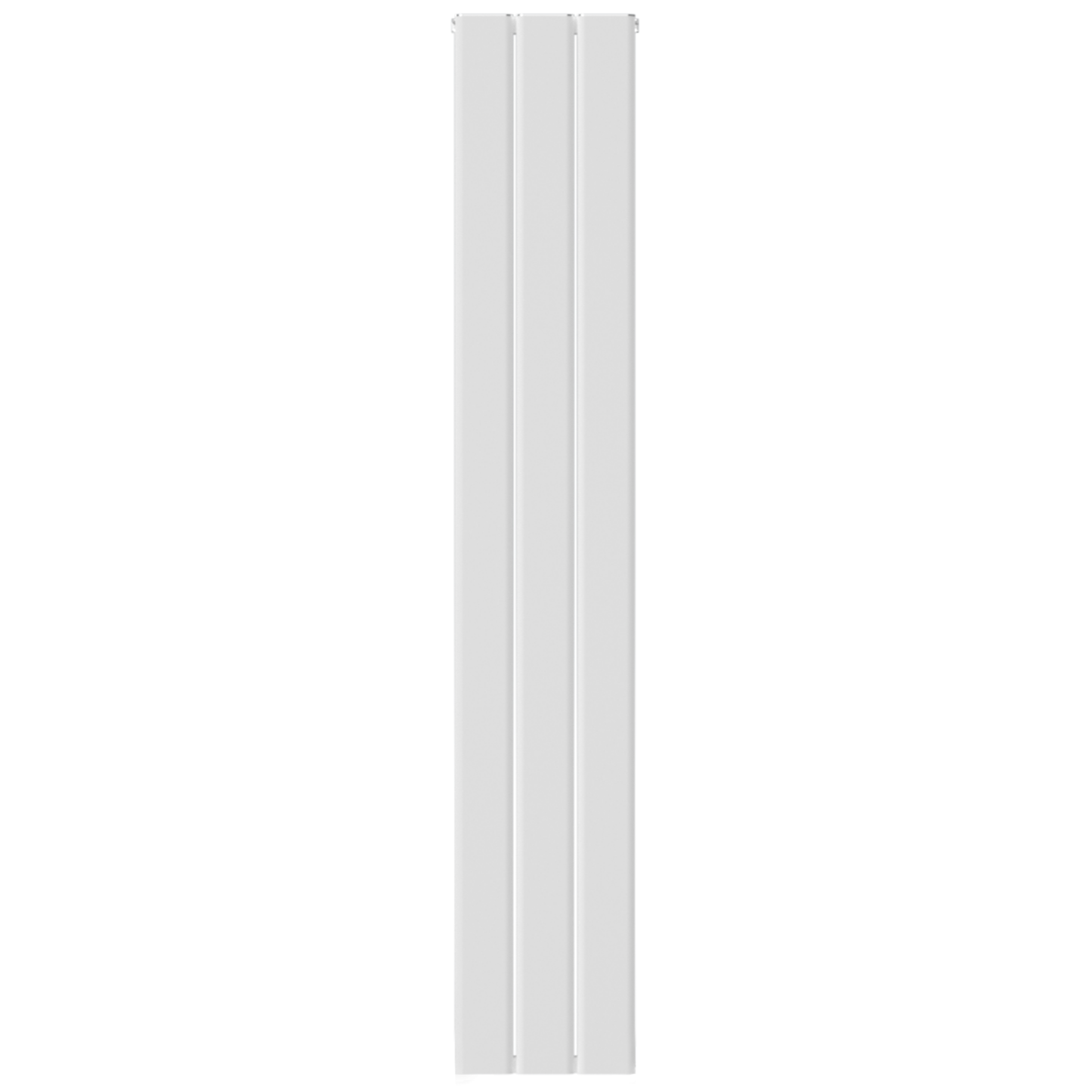  Vertical Aluminium Radiator 1800 x 305mm – White Double Panel – Model Mira