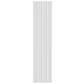 Vertical Aluminium Radiator 1800 x 407mm – White Double Panel – Model Mira 