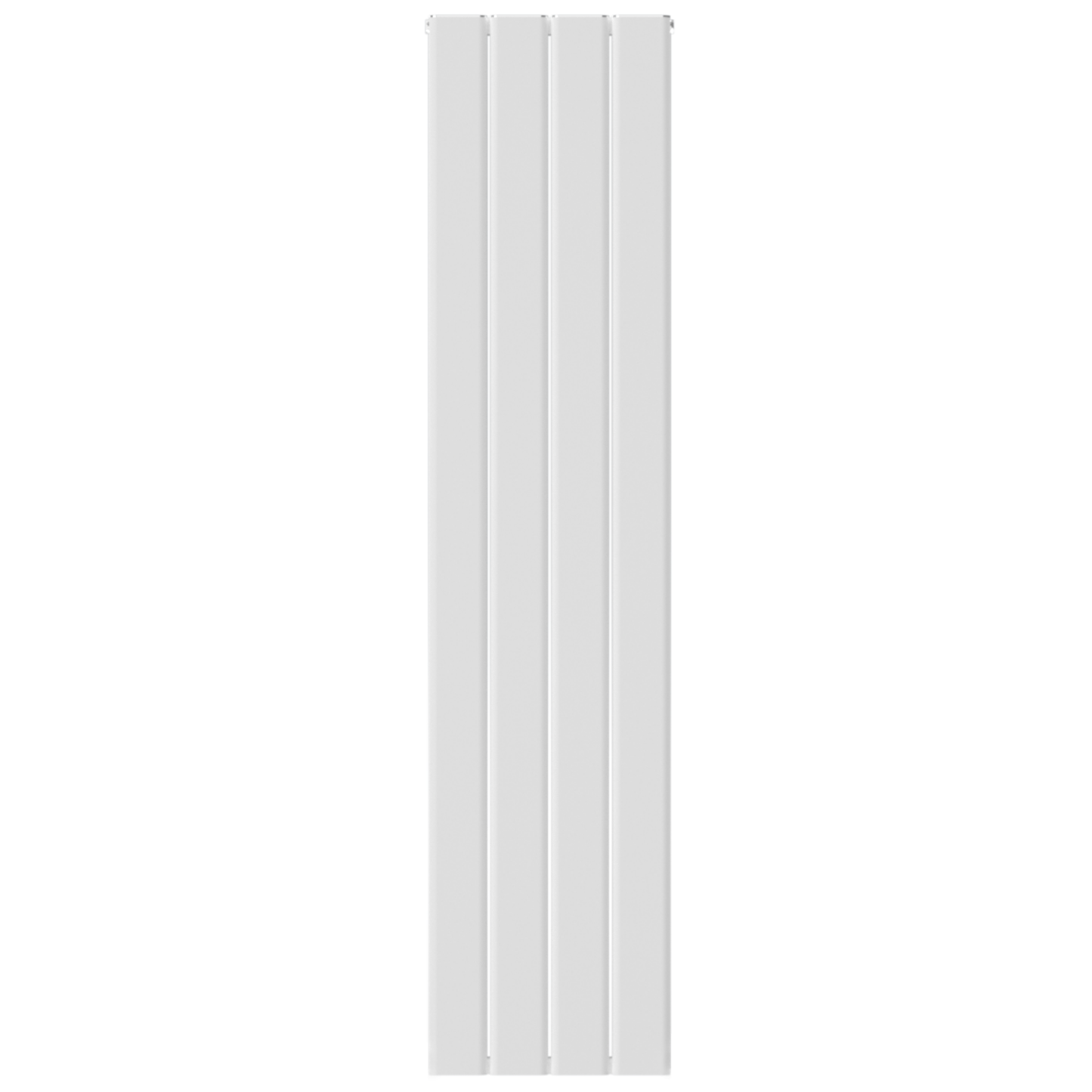  Vertical Aluminium Radiator 1800 x 407mm – White Double Panel – Model Mira
