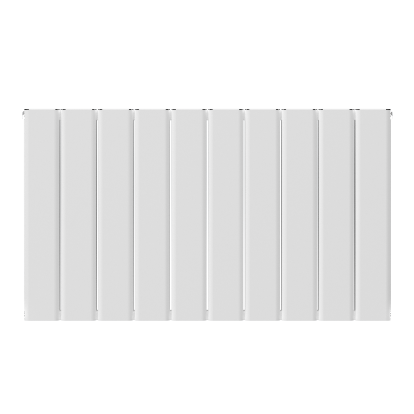  Horizontal Aluminium Radiator 600 x 1022mm – White Double Panel – Model Mira