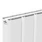 Vertical Aluminium Radiator 1800 x 407mm – White Double Panel – Model Mira 
