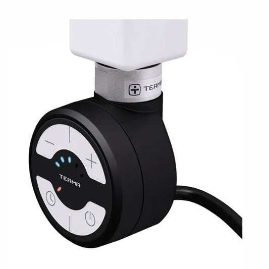 Terma MOA Thermostatisches elektrisches Element für beheizten Handtuchhalter, schwarz 