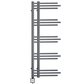 500mm Wide – 1200mm High Sydney Anthracite Electric Grey Heated Towel Rail Radiator 