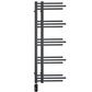 500mm Wide – 1200mm High Sydney Black Electric Designer Heated Towel Rail Radiator 