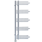 500mm Wide – 1200mm High Sydney Chrome Electric Designer Heated Towel Rail Radiator 