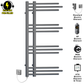 500mm Wide – 900mm High Sydney Anthracite Electric Grey Designer Heated Towel Rail Radiator 