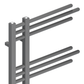 500mm Wide - 900mm High Sydney Anthracite Designer Heated Towel Rail Radiator 