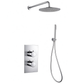 Concealed Thermostat Shower System Pack with Rainfall Shower Head 