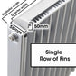 MyHomeware Radiator Booster / Heat Diverter - For Single Radiators 