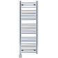 500mm Wide - 1500mm High Flat Chrome Electric Heated Towel Rail Radiator Stock Clearance 