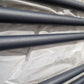 Refurbished 600mm x 600mm Anthracite Grey Heated Towel Rail Radiator | Flat Central Heating BF-01 