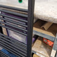 Refurbished 550mm x 1200mm Matt Black Heated Towel Rail Radiator | Flat Central Heating CH-02 