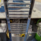 300 mm breit – 1200 mm hoch, flacher, elektrischer Handtuchheizkörper aus Chrom 