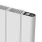 724 x 500mm Smart Wifi Electric Panel Radiator - 1000W White Horizontal Aluminium 