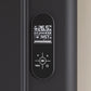 608 x 1600mm Smart Wifi Electric Panel Radiator - 2000W Black Vertical Aluminium 