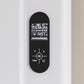 385 x 1600mm Smart Wifi Electric Panel Radiator - 1000W White Vertical Aluminium 