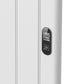385 x 1600mm Smart Wifi Electric Panel Radiator - 1000W White Vertical Aluminium 