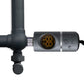 Dual Fuel 500 x 750 mm gerader anthrazitgrauer Designer-Handtuchheizkörper – (inkl. Ventile + Elektroheizungs-Set) 
