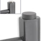 Anthracite Grey Radiator Cover Caps for Towel Rail Blanking & Air Vent Valves (5 Pairs) 