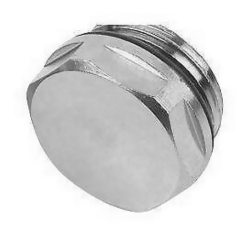  Chrome Radiator Blanking Plug 1/2" BSP 15mm Manual Air Vent Valve (1, 2, 5, 10 Pack)