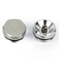 Chrom-Verschlussstopfen und manuelles Entlüftungsventil 1/2" BSP 15mm 