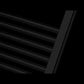 800mm Wide - 900mm High Flat Chrome Electric Heated Towel Rail Radiator