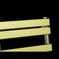 500mm Wide  x 1200mm Shiny Gold Designer Bathroom Heated Panel Towel Rail Radiator