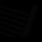 400mm Wide - 1600mm High Flat Black Electric Heated Towel Rail Radiator 