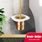 Gold Toilet Brush Holder