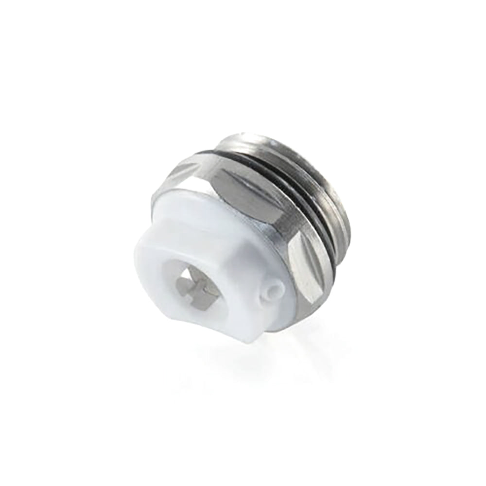  1/2" BSP Radiator Bleed Valve White – Air Vent Plug 15mm O Ring Seal UK (1–10 Pack)