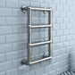 Charlotte- Traditional Heated Towel Rail Radiator - 500 x 750mm - Chrome 