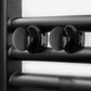 Extra Hanger for Heated Towel Rail Radiator Bath Robe Hook Clip Pair Peg Black 
