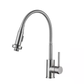 Stainless Kitchen Faucet 360 Flexible Pull Out Hose Dual Spray Chrome Tap Mixer Model KPY-30209 
