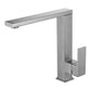 Geometric Chrome Brass Elegant Bathroom Tap 360 Swivel KPY-3003B 
