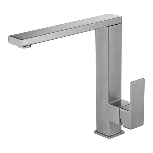 Geometric Chrome Brass Elegant Bathroom Tap 360 Swivel KPY-3003B